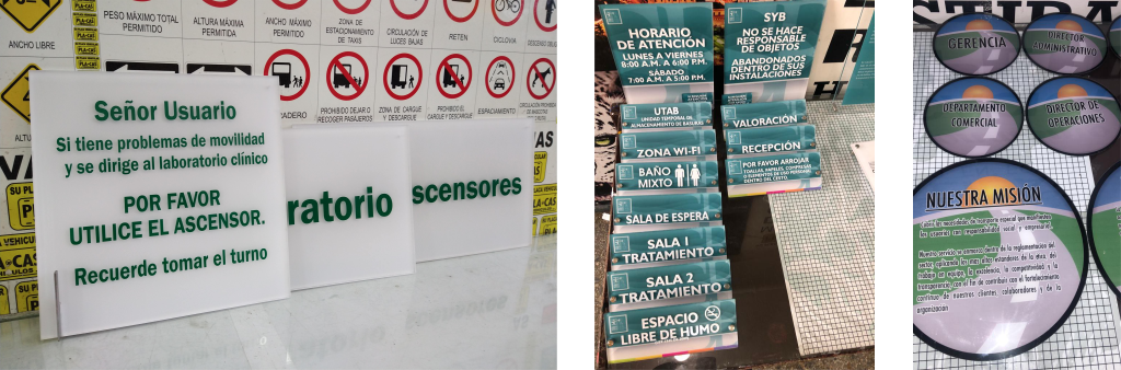 Señalizacion avisos