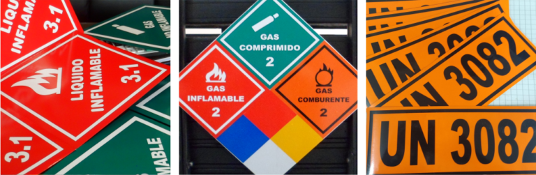 Fabricacion de señalizacion industrial vehicular