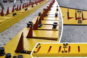 ponchallantas en la señalización vial