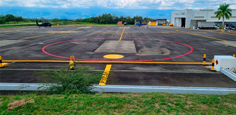 helipuerto tuluá demarcación
