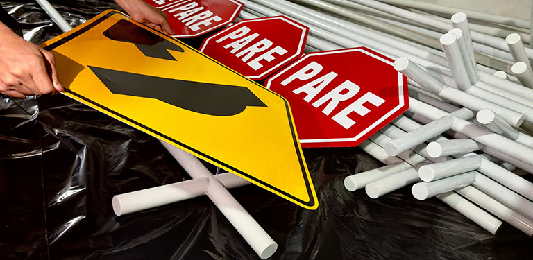 venta señalización vertical vial