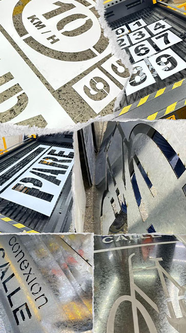 Nuestros proyectos de demarcación vial