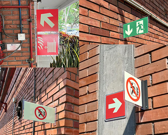 señalizacion industrial de emergencia