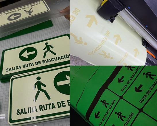 venta señalizacion fotoluminiscence