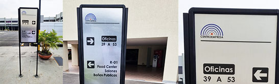 directorios corporativos señalizacion comercial