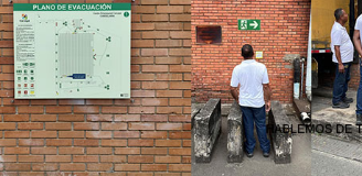 planos rutas de evacuacion fotoluminiscente